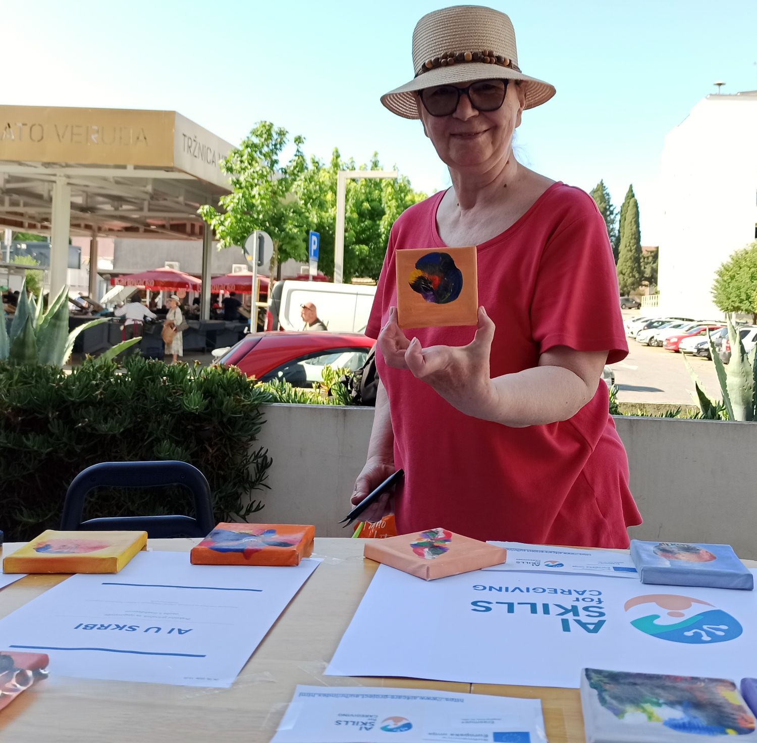 Visitor finding information
